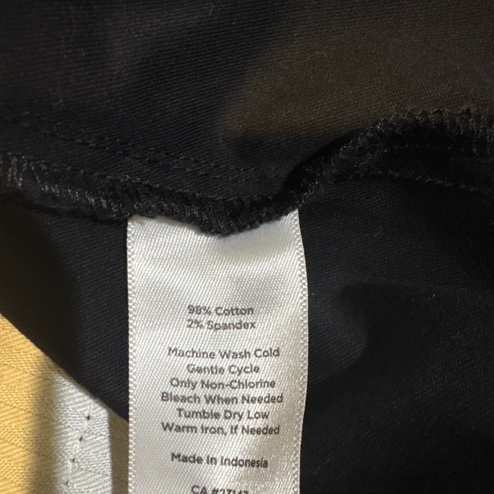 Talbots Women's Black Cropped Pants - Picture 5 of 8